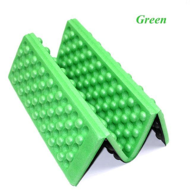 Foldable Colorful Moisture-Proof Folding Eva Foam Pads Mat Cushion Seat-Youthful Dreamer Store-Green-Bargain Bait Box