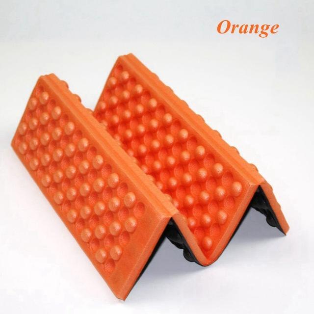 Foldable Colorful Moisture-Proof Folding Eva Foam Pads Mat Cushion Seat-Youthful Dreamer Store-Orange-Bargain Bait Box