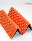 Foldable Colorful Moisture-Proof Folding Eva Foam Pads Mat Cushion Seat-Youthful Dreamer Store-Orange-Bargain Bait Box