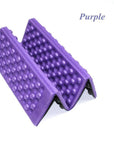 Foldable Colorful Moisture-Proof Folding Eva Foam Pads Mat Cushion Seat-Youthful Dreamer Store-Purple-Bargain Bait Box