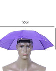Foldable Fishing Hat Headwear Umbrella For Fishing Hiking Camping Head Hats-simitter01-311-Bargain Bait Box