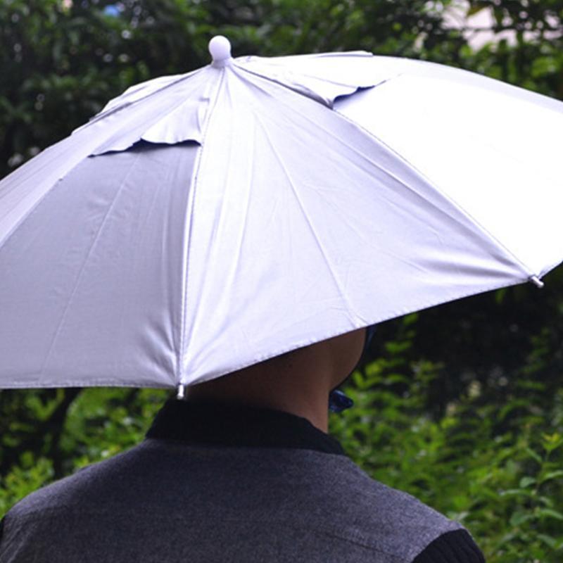 Foldable Headwear Sun Umbrella Hats Cap Hands Free For Fishing Hiking Beach-Idealplast Sports and Outdoor-Bargain Bait Box