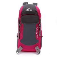 Foldable Sport Bag Super Pack Travel Backpack Outdoor Trekking Climbing Mountain-LLD Outdoor Store-Red-Bargain Bait Box