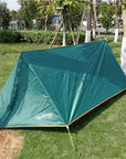 Folding Mosquito Net Tent Camping Outdoor Double Layer Ultralight Tarp Single-Toplander Outdoor Store-Deep Green-Bargain Bait Box