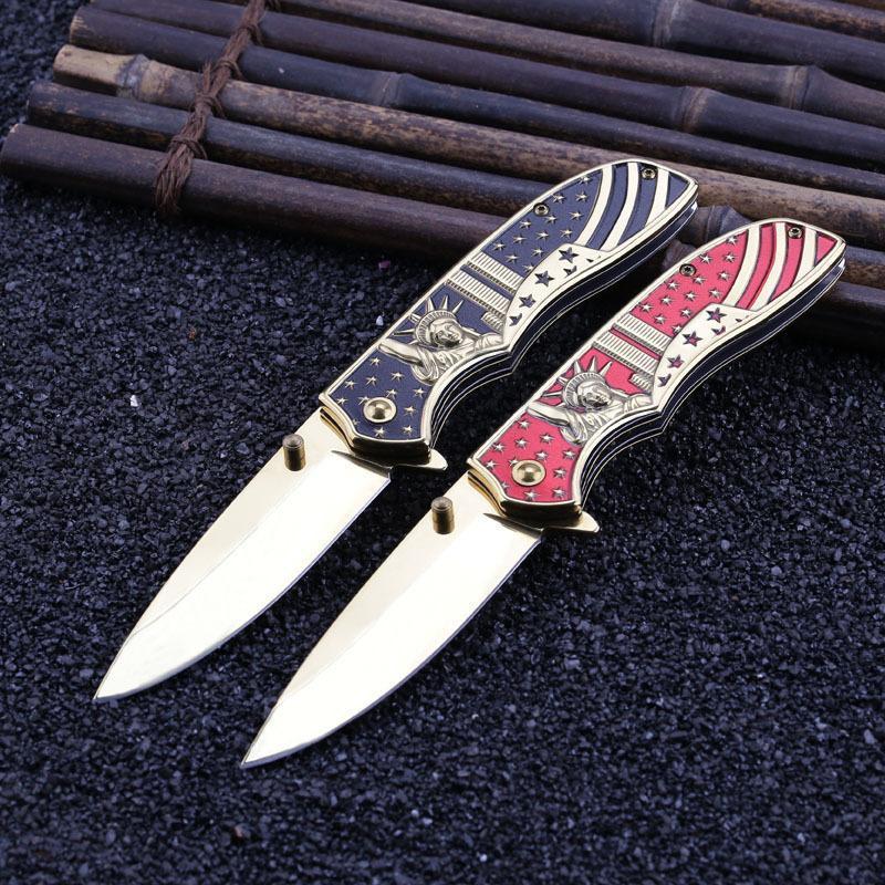 Folding Outdoor Knife Pocket Tactical Knives Hunting Survival High Hardness-Fun Life Store-red-Bargain Bait Box