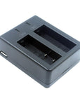 For Eken Accessories Dual Charger + 2Pcs 1050Mah Backup Rechargeable Li-Ion-Action Cameras-Bartoo Store-Bargain Bait Box