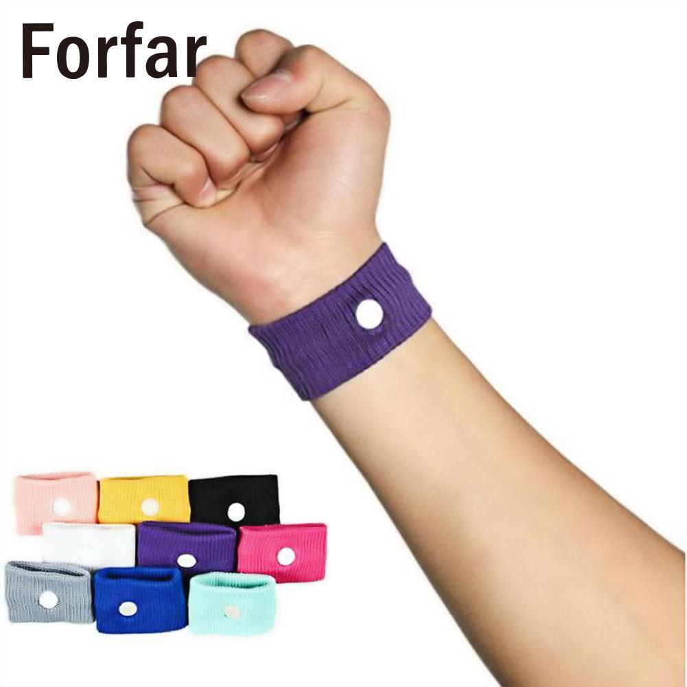 Forfar 2Pcs Wrist Band Anti Nausea Wristbands Sickness Car Motion Sea Sick-Inner beauty always-Bargain Bait Box