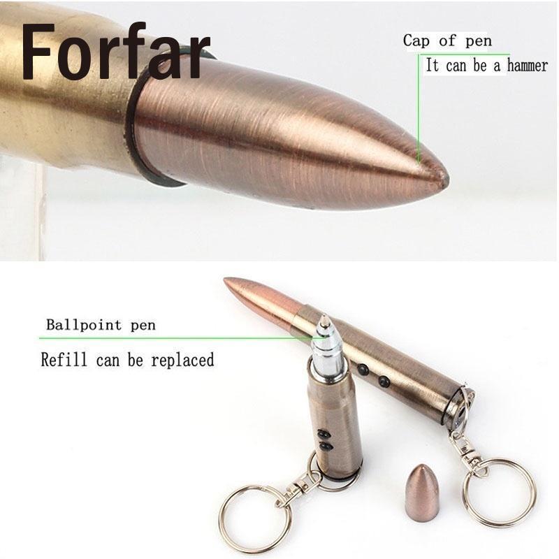 Forfar 4-In-1 Outdoor Laser Pen Life Saving Bullet Keychain Light Hammer-Sports Life Kingdom-Bargain Bait Box