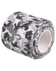 Forfar 5Cmx2M Sports Hunting Rifle Shooting Camping Camouflage Stealth Tape Camo-Inner beauty always-snow land camouflage-Bargain Bait Box