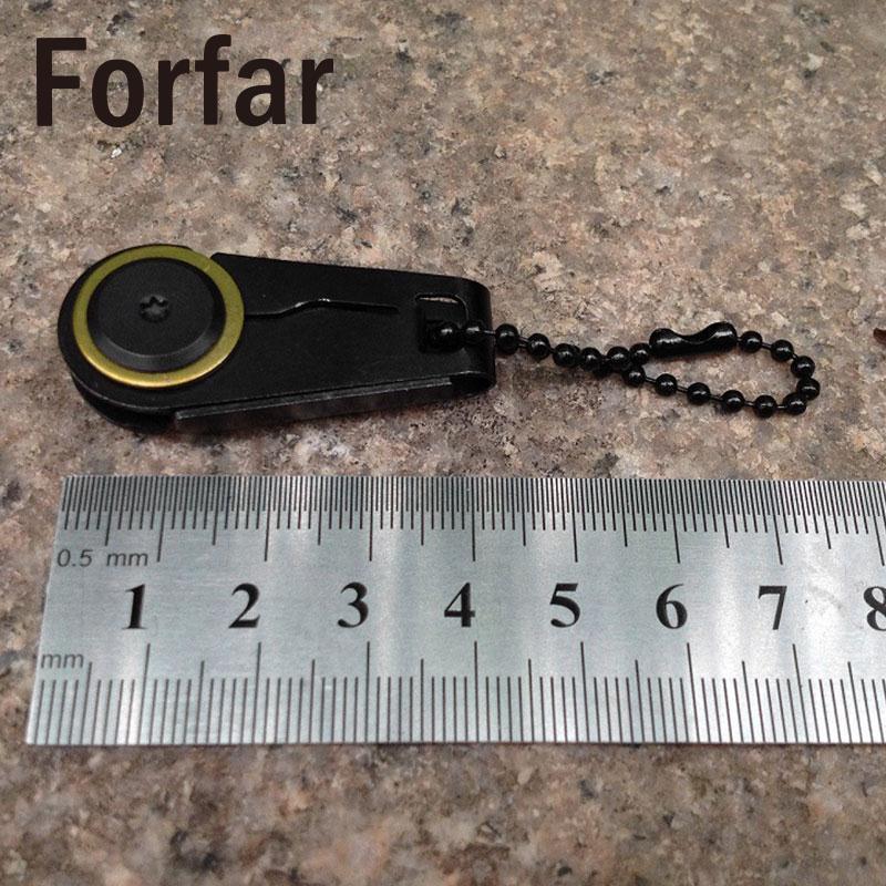 Forfar Mini Portable Knife Blade Folding Knife Metal Keychain Edc Cutting Key-Sports Life Kingdom-Bargain Bait Box