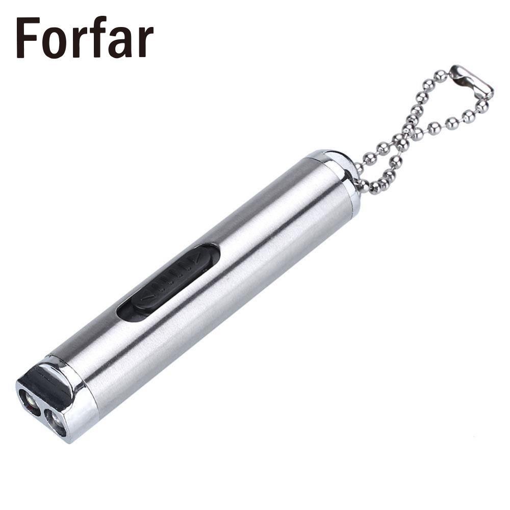 Forfar Mini Uv Violet Led Torch Lamp Flashlight Light Ultra Pocket W/Keychain-Sports Life Kingdom-Bargain Bait Box