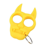 Forfar Outdoor Tool Tactical Guard Tigger Head Pvc Key Chain Tools Universal-OUYIJIA Internet Store-yellow-Bargain Bait Box