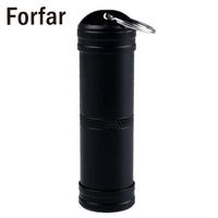 Forfar Waterproof Pill Box Case Container Metal Capsule Bottle Keyring-Sports Life Kingdom-Bargain Bait Box
