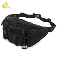 Free Knight 3-5L Waterproof Tactical Waist Bag Molle Bag Unisex Fanny Pack-Free Knight Official Store-Black-Bargain Bait Box