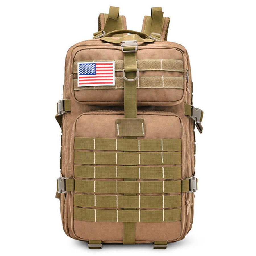 Free Knight 45L Military Tactical Backpack Assault Pack Army Bag Molle-Free Knight Official Store-Jungle Camouflage-Bargain Bait Box