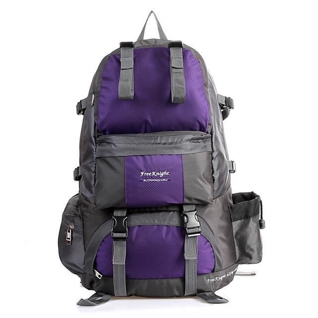 Free Knight 50 L Sports Bag Big Capacity Outdoor Hiking Backpacks Camping Bags-Style Me Fitness Sport-purple-Bargain Bait Box