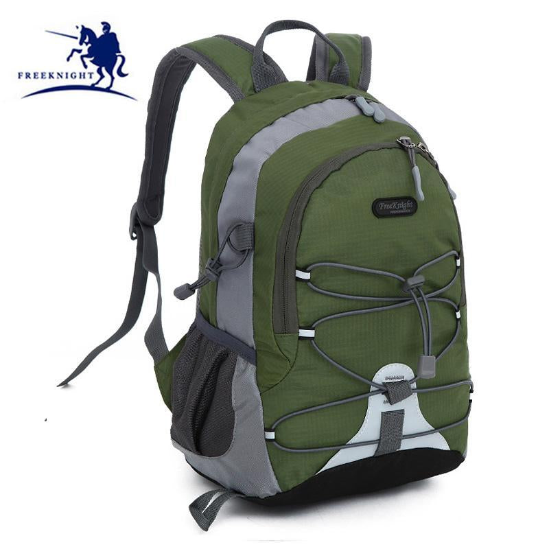Free Knight Candy Color Outdoor Sport Kids Mini Backpack Lightweight Hiking-Let&#39;s Travel Store-dark green-Bargain Bait Box