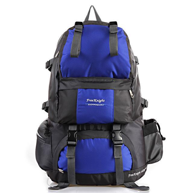 Free Knight Hiking Backpack 50L Waterproof Sports Bag Big Capacity Outdoor-Style Me Fitness Sport-Blue-Bargain Bait Box