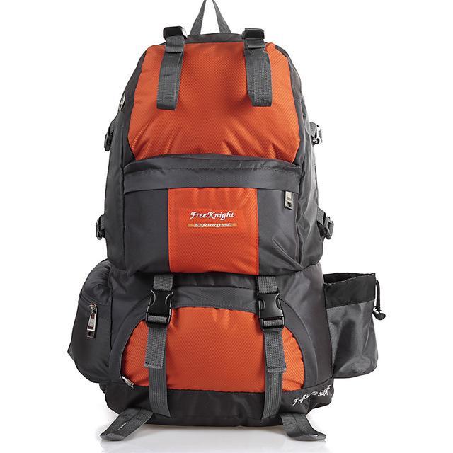 Free Knight Hiking Backpack 50L Waterproof Sports Bag Big Capacity Outdoor-Style Me Fitness Sport-Orange-Bargain Bait Box
