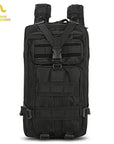 Free Knight Military Tactical Backpack 3 Day Assault Pack Army Molle Bug Out Bag-Free Knight Official Store-Black-Bargain Bait Box