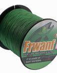 Frwanf 300M 9 Strands Pe Braided Fishing Line Super Strong Strength Rope 9-Frwanf Official Store-Blackish Green-0.8-Bargain Bait Box