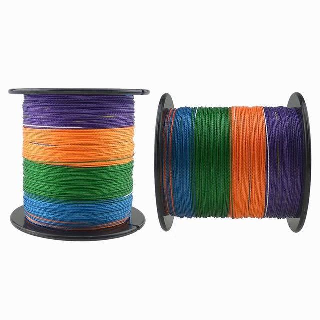 Frwanf 300M 9 Strands Pe Braided Fishing Line Super Strong Strength Rope 9-Frwanf Official Store-Multicolor-0.8-Bargain Bait Box