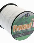 Frwanf 300M 9 Strands Pe Braided Fishing Line Super Strong Strength Rope 9-Frwanf Official Store-White-0.8-Bargain Bait Box