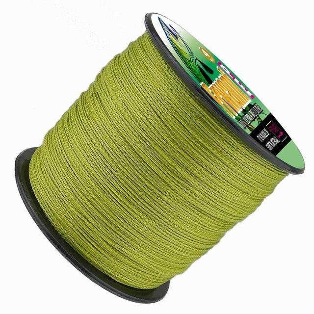 Frwanf Multifilament Fishing Line 500M 547 Yards Braided Pe Line For Carp-Frwanf Official Store-Army Green-0.4-Bargain Bait Box
