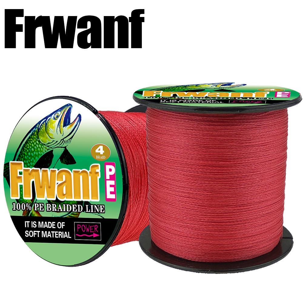 Frwanf Multifilament Fishing Line 500M 547 Yards Braided Pe Line For Carp-Frwanf Official Store-White-0.4-Bargain Bait Box