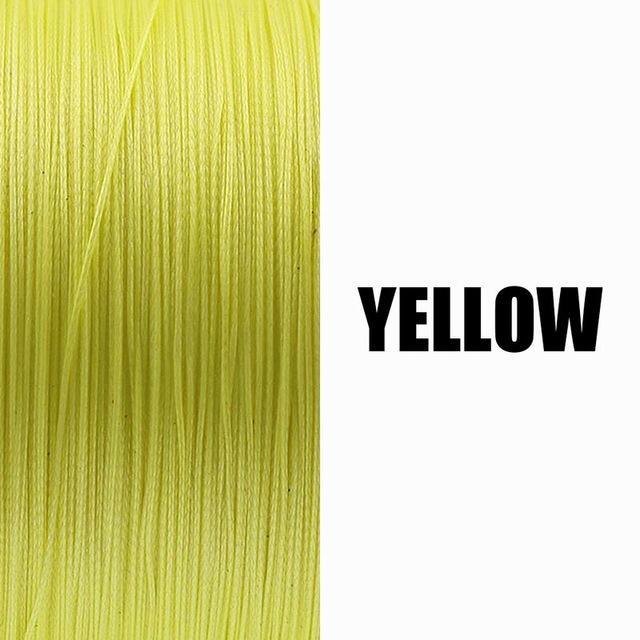 Frwanf Super Strong Multifilament Fishing Lines Braided Fishing Line 500M-Frwanf Official Store-Yellow-0.4-Bargain Bait Box