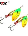 Ftk 1Pc Mepps Long Cast Size2-Size3 Fishing Lures Hook Spinner Spoon Lures-FTK Official Store-gold2-Bargain Bait Box
