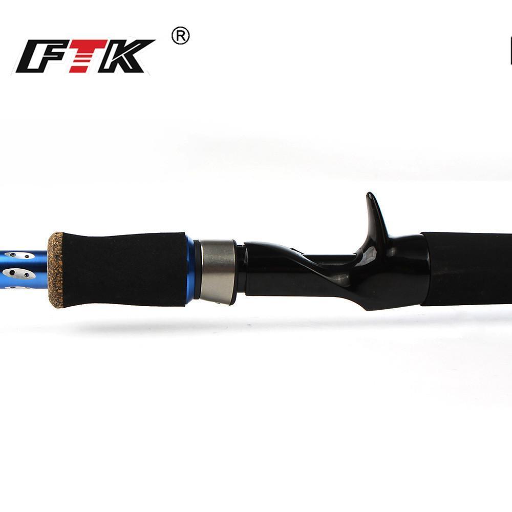 Ftk 99% Casting Fishing Rod M/Ml 2 Section Surper Hard Carbon Lure Fishing Rod-Baitcasting Rods-FTK Official Store-Bargain Bait Box