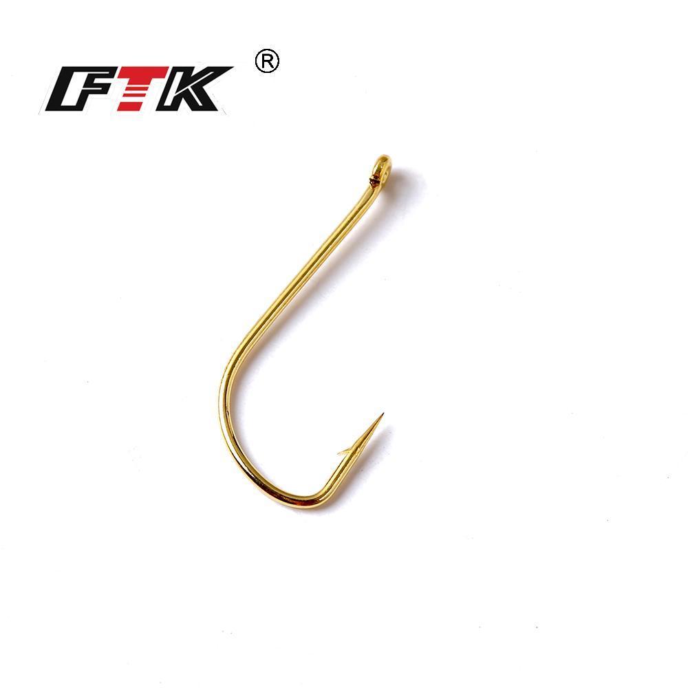 Ftk Barbed Hook 10Pcs/Lot Size7#-Size15# Fishing Mustad From Japan Hooks Jig-FTK Official Store-10-Bargain Bait Box