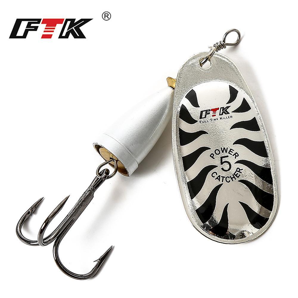 Ftk Mepps Fishing Hook Ringed Barbed Hook Spinner Bait Spoon Treble Hooks Fotged-FTK koko Store-3-Bargain Bait Box