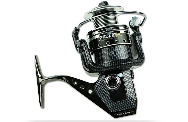Full Metal Fishing Vessel Snakeskin 13 + 1 Without A Gap Spinning Wheel Reel-Spinning Reels-Sports fishing products-1000 Series-Bargain Bait Box