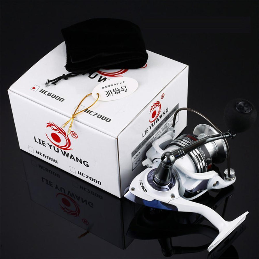 Full Metal Line Cup Fishing Reel Pre-Loading Spinning Wheel 2000 - 5000 Series-Spinning Reels-Sequoia Outdoor (China) Co., Ltd-2000 Series-Bargain Bait Box