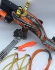 Full Set Fishing Slingshot Shooting Hunting Slingshot Catapult Arrow Bow Fishing-Outdoor Tools-Kind Girl Store-Bargain Bait Box