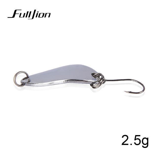 Fulljion 1Pcs Fishing Lures Wobbler Spinner Baits Spoons Artificial Bass Hard-Ali Fishing Store-5-Bargain Bait Box