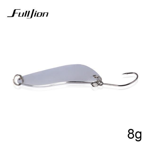 Fulljion 1Pcs Fishing Lures Wobbler Spinner Baits Spoons Artificial Bass Hard-Ali Fishing Store-8-Bargain Bait Box