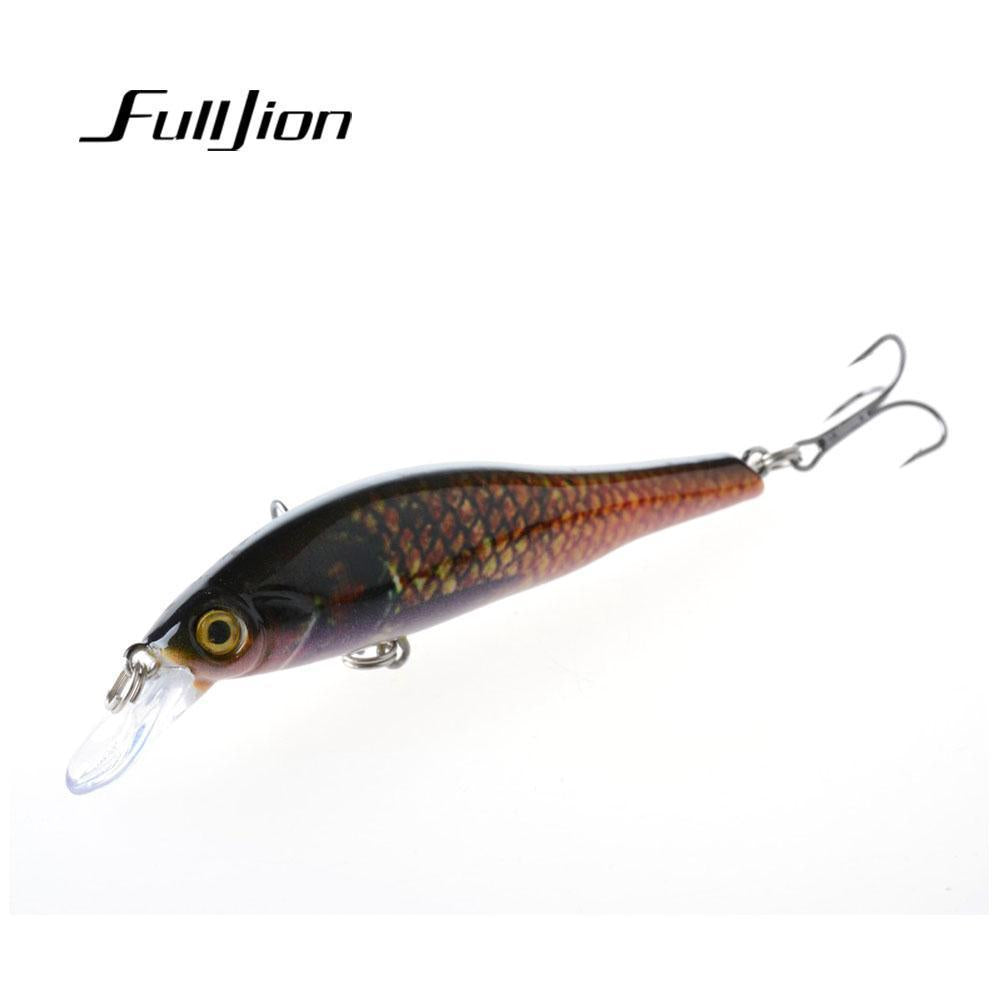 Fulljion 9.5Cm 11.5G Minnow Fishing Lures Abs Plastic Painting Series Lifelike-Ali Fishing Store-01-Bargain Bait Box