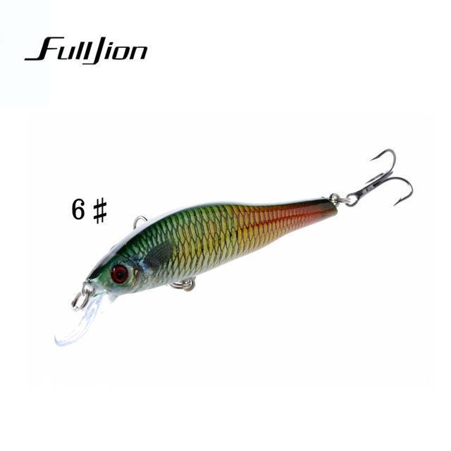 Fulljion 9.5Cm 11.5G Minnow Fishing Lures Abs Plastic Painting Series Lifelike-Ali Fishing Store-06-Bargain Bait Box