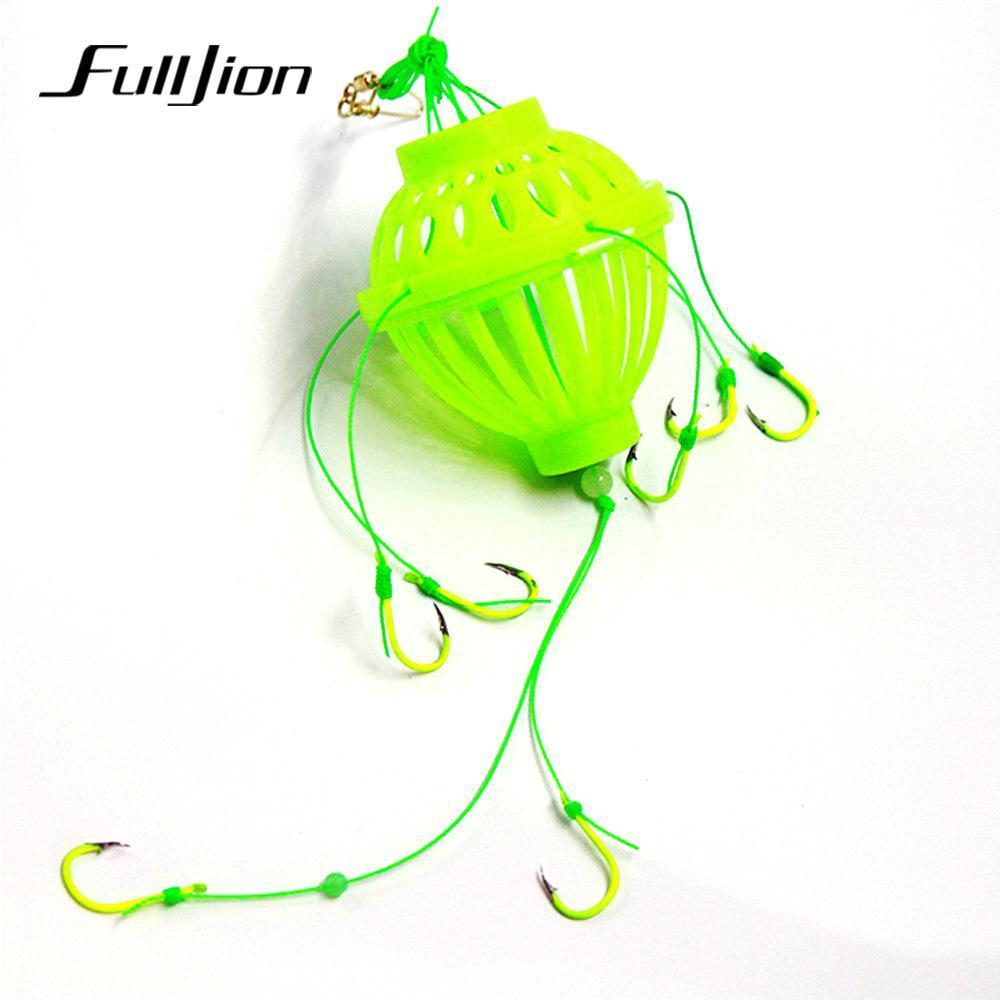 Fulljion Fishing Box Spherical Florescent Explosion Hooks Sea Monsters With 7-Ali Fishing Store-10-Bargain Bait Box