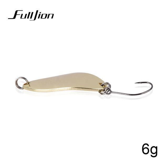 Fulljion Fishing Lures Hand Spinner Spoon Wobblers Hard Baits Sequins Fishing-Ali Fishing Store-10-Bargain Bait Box