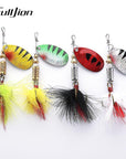 Fulljion Fishing Lures Wobbers Hand Spinner Shone Sequin Spoon Baits Crankbait-Ali Fishing Store-1-Bargain Bait Box