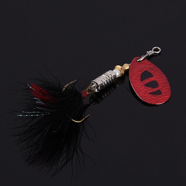 Fulljion Fishing Lures Wobbers Hand Spinner Shone Sequin Spoon Baits Crankbait-Ali Fishing Store-6-Bargain Bait Box