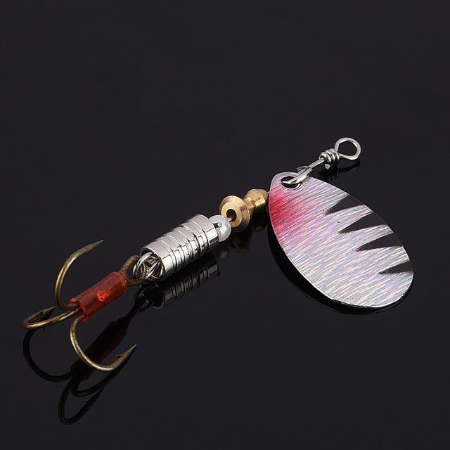 Fulljion Fishing Lures Wobbers Hand Spinner Shone Sequin Spoon Baits Crankbait-Ali Fishing Store-7-Bargain Bait Box