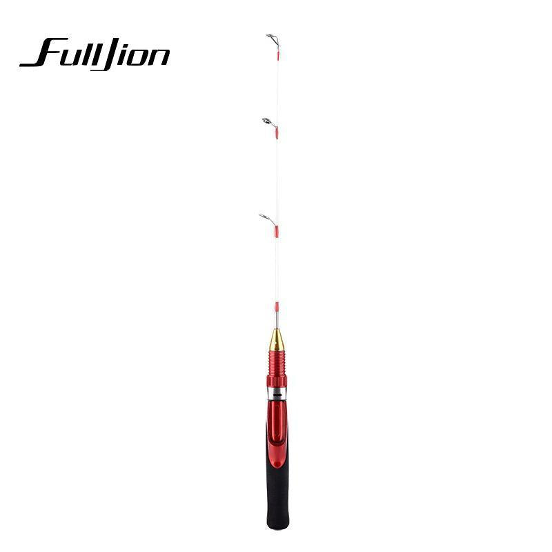 Fulljion Ice Fishing Rod Winter Solid Metal Shrimp Pole Spinning Casting Hard-Ice Fishing Rods-Ali Fishing Store-Bargain Bait Box