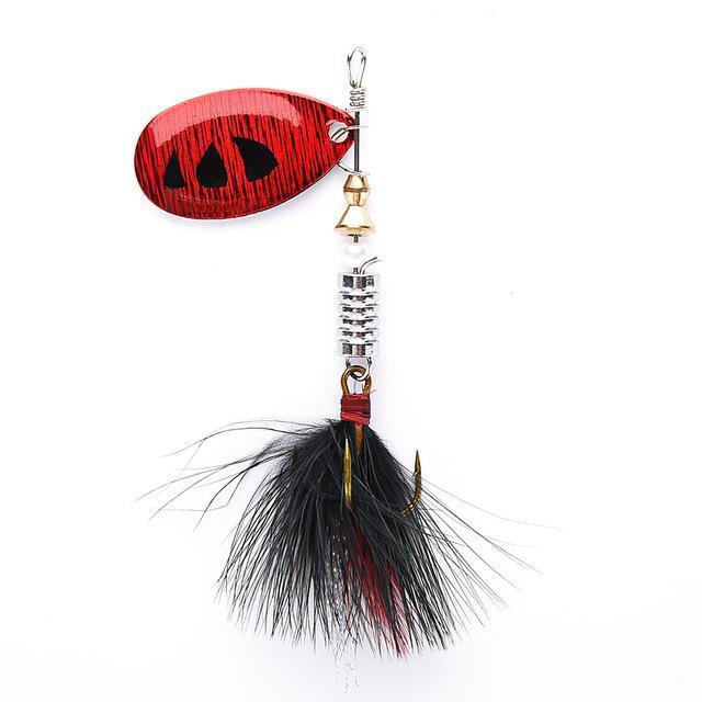 Fulljion Spinner Fishing Lures Sequin Spoon Wobbers Hand Baits Crankbait Bass-Ali Fishing Store-03-Bargain Bait Box