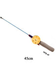 Fulljion Winter Ice Fishing Rods With Reels Softwood Handle For Fishing-Ali Fishing Store-Light Grey-Bargain Bait Box