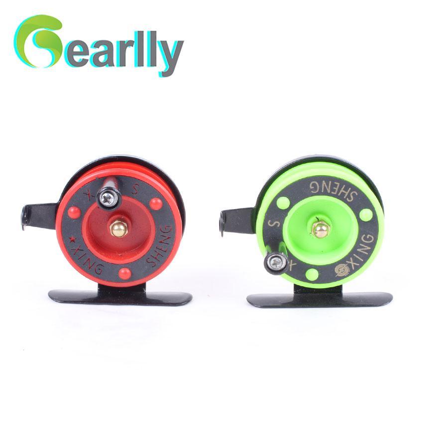Gearlly Economic Two Color Sellecting Nice Looking 1Pc Ice Fishing Reel Fly-Fly Fishing Reels-Bargain Bait Box-Green-Bargain Bait Box